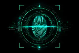Private AI security interface illustration